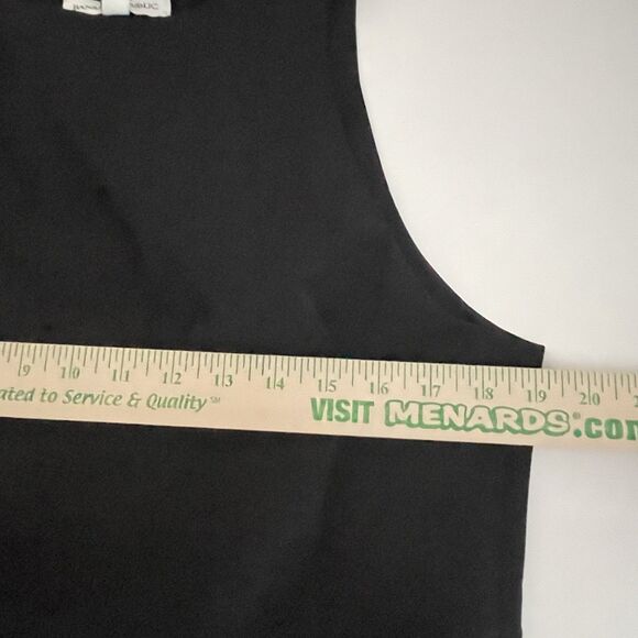 NEW Banana Republic Black Pleated Shoulder Dress Size 10 Party MSRP $120.00 - Picture 10 of 14